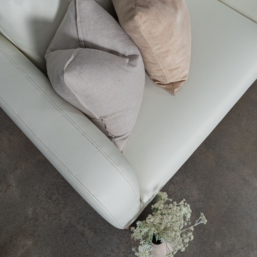 Marlowe Vegan Leather Right Side Facing Chaise Lounge