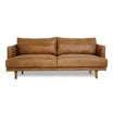 Ruby Leather 3 Seat Sofa