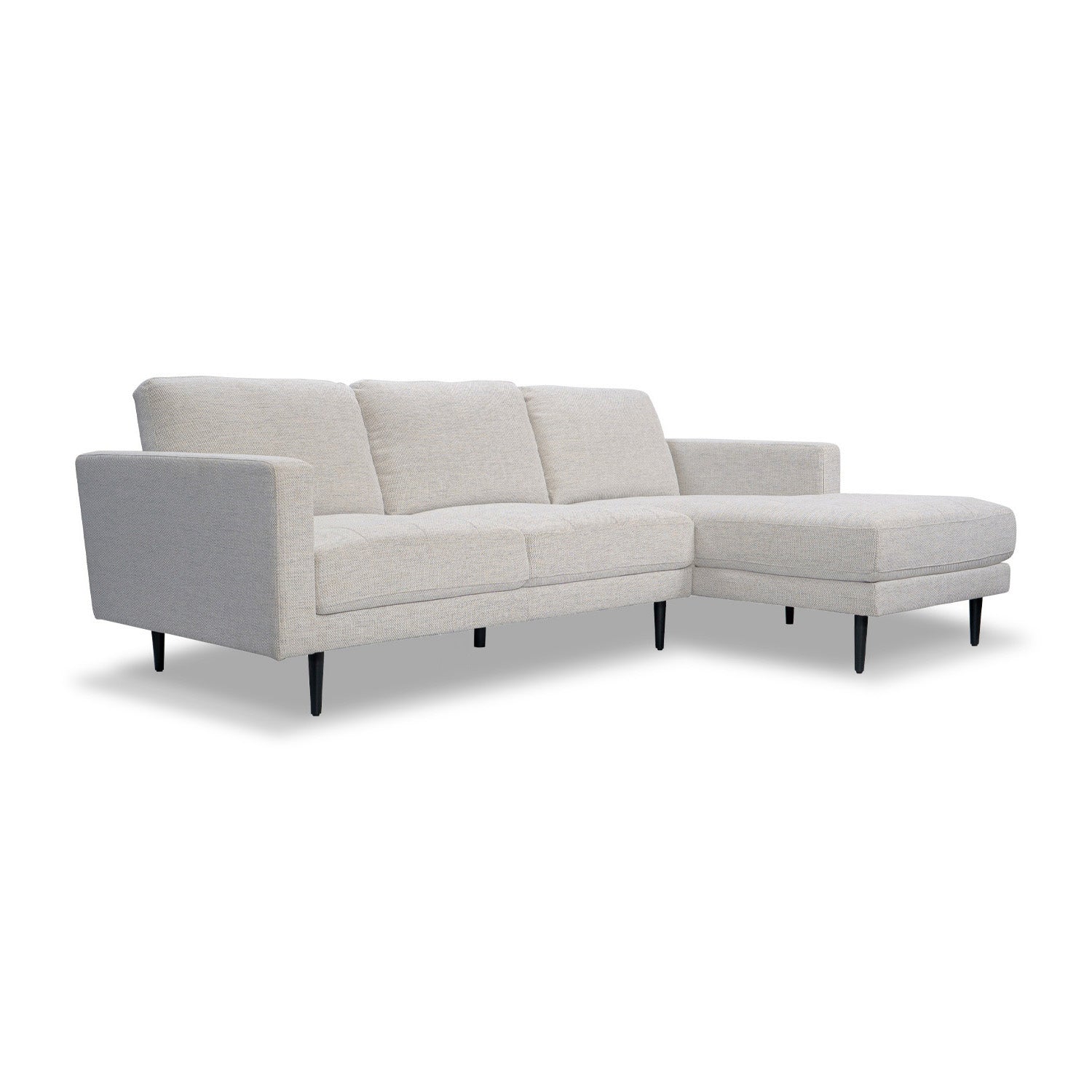 Salerno Fabric Right Side Facing Chaise Lounge