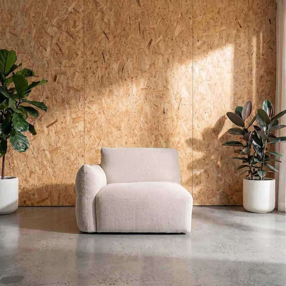 Saxon Fabric 1.5 LAF Seat Sofa
