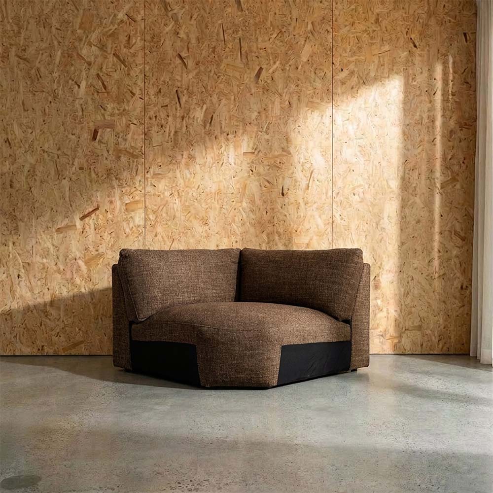Saxon Fabric Wedge Corner
