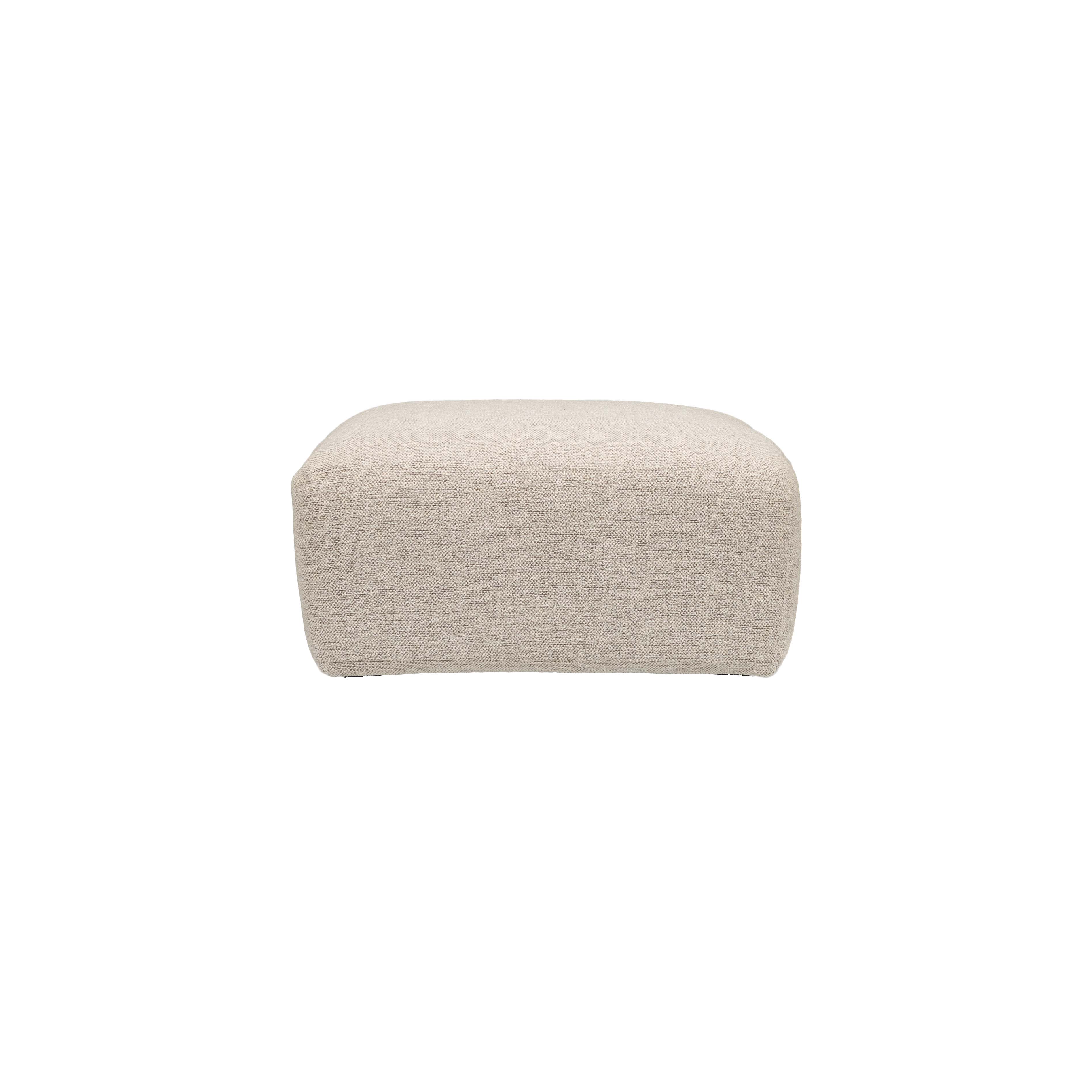 Saxon Fabric Ottoman