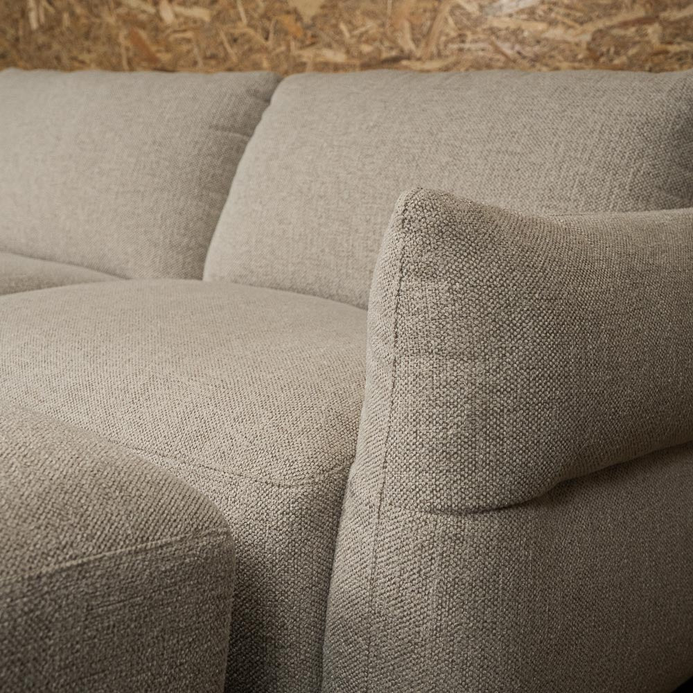 Saxon Fabric 1.5 Seat LAF + Wedge Corner + 1.5 Seat RAF