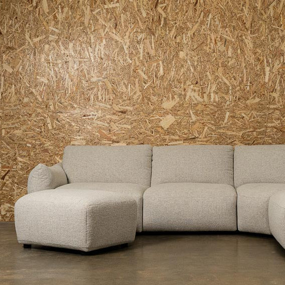 Saxon Fabric Ottoman