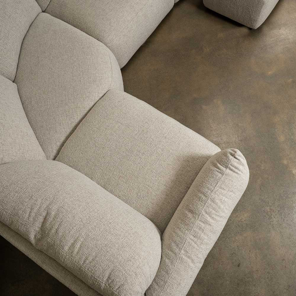 Saxon Fabric 1.5 Seat LAF + Wedge Corner + 1.5 Seat RAF