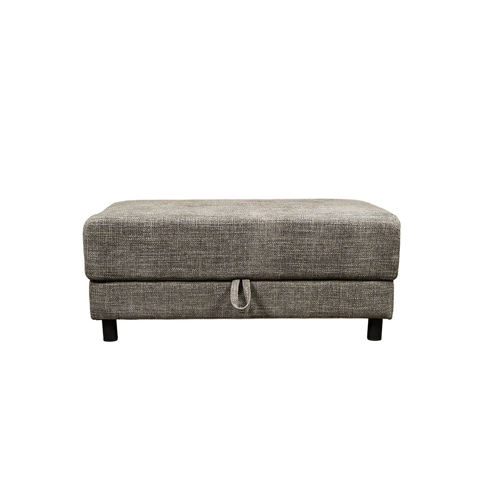 Storage Fabric Ottoman