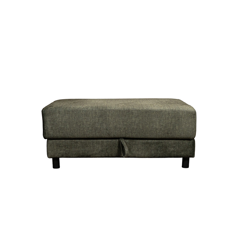 Storage Fabric Ottoman