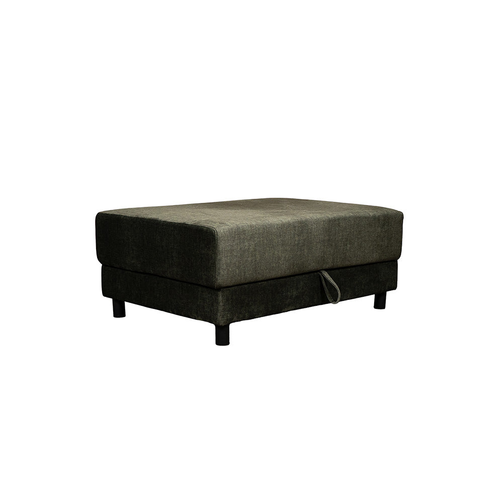 Storage Fabric Ottoman