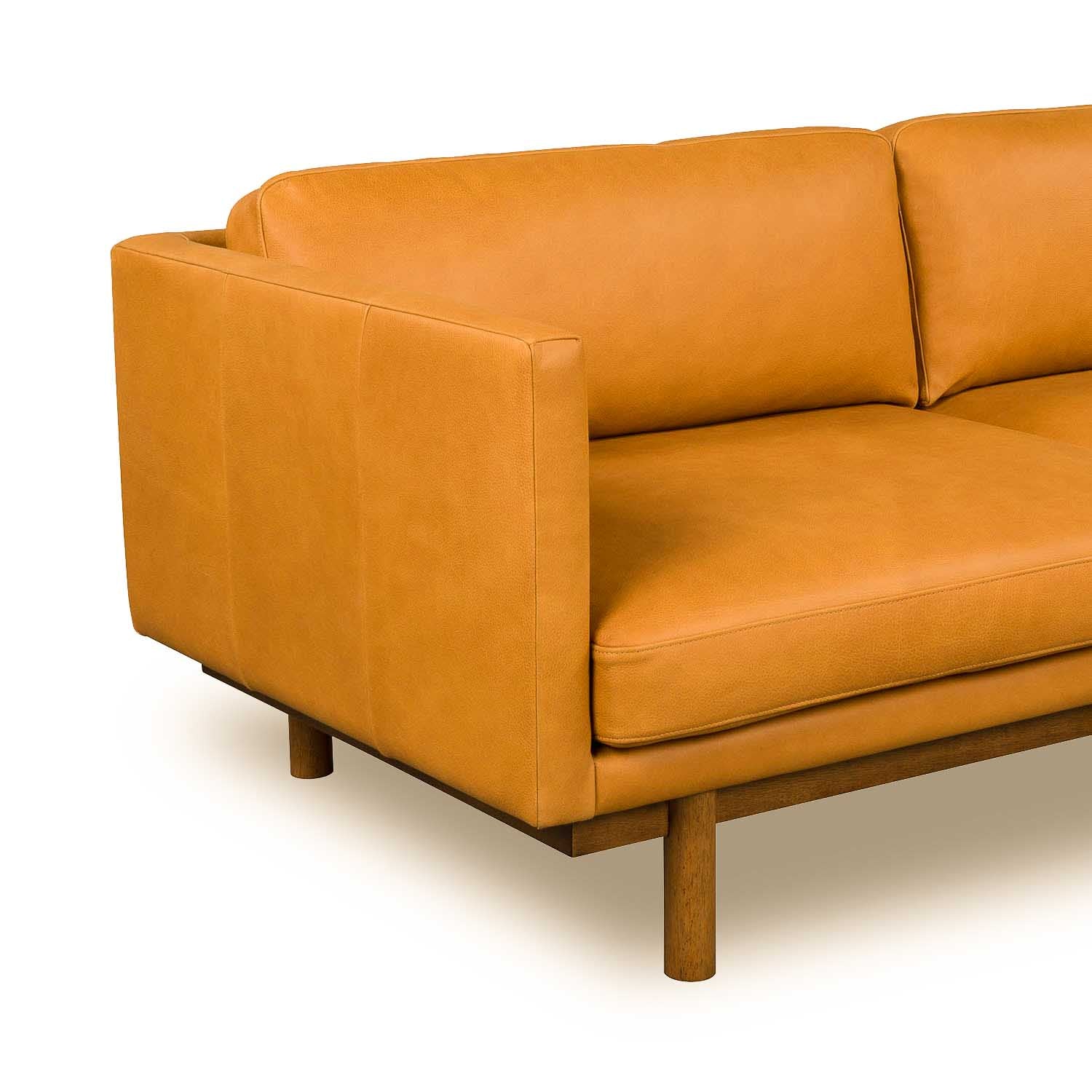 Strada Leather 2.5 Seat Sofa