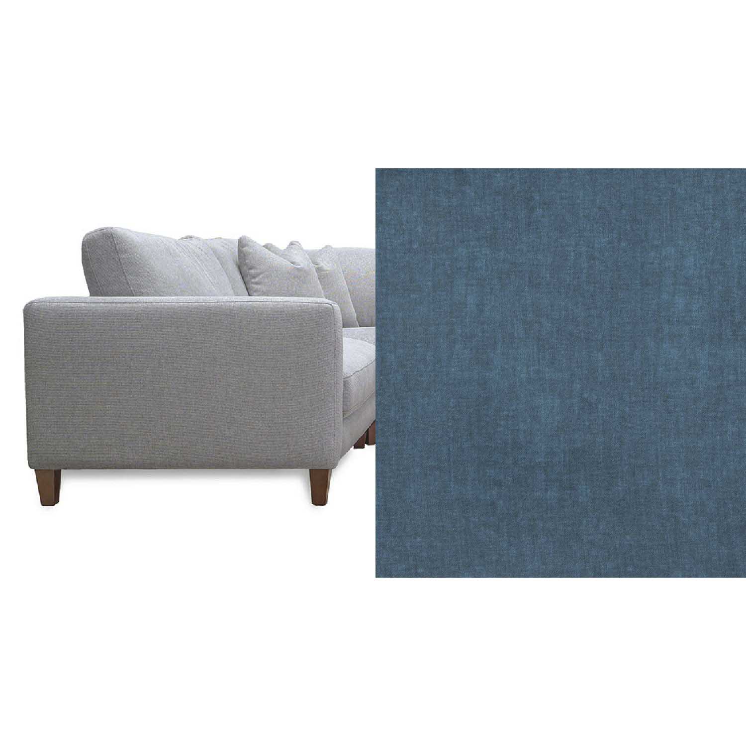 Chelsea Petite 2.5 Seat + 1.5 Armless + Large Corner + Chaise RSF