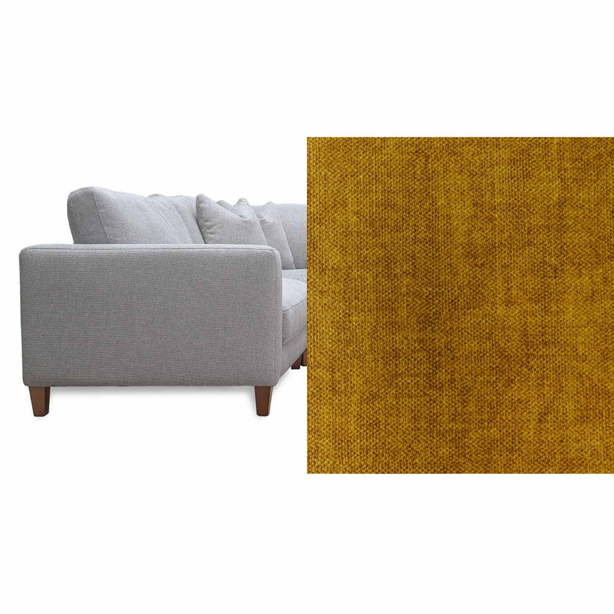 Chelsea Petite 2.5 Seat + 1.5 Armless + Large Corner + Chaise RSF