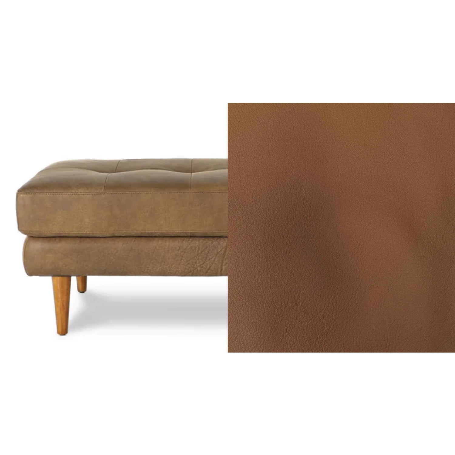 Classic Leather Ottoman