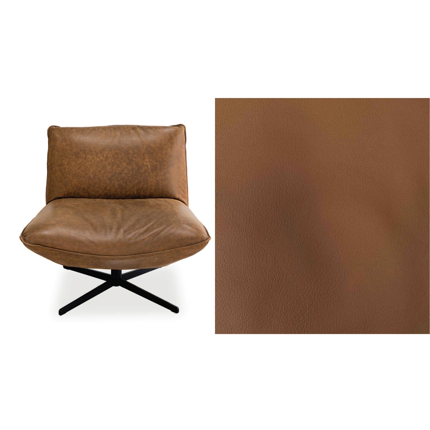 Global Leather Swivel Chair