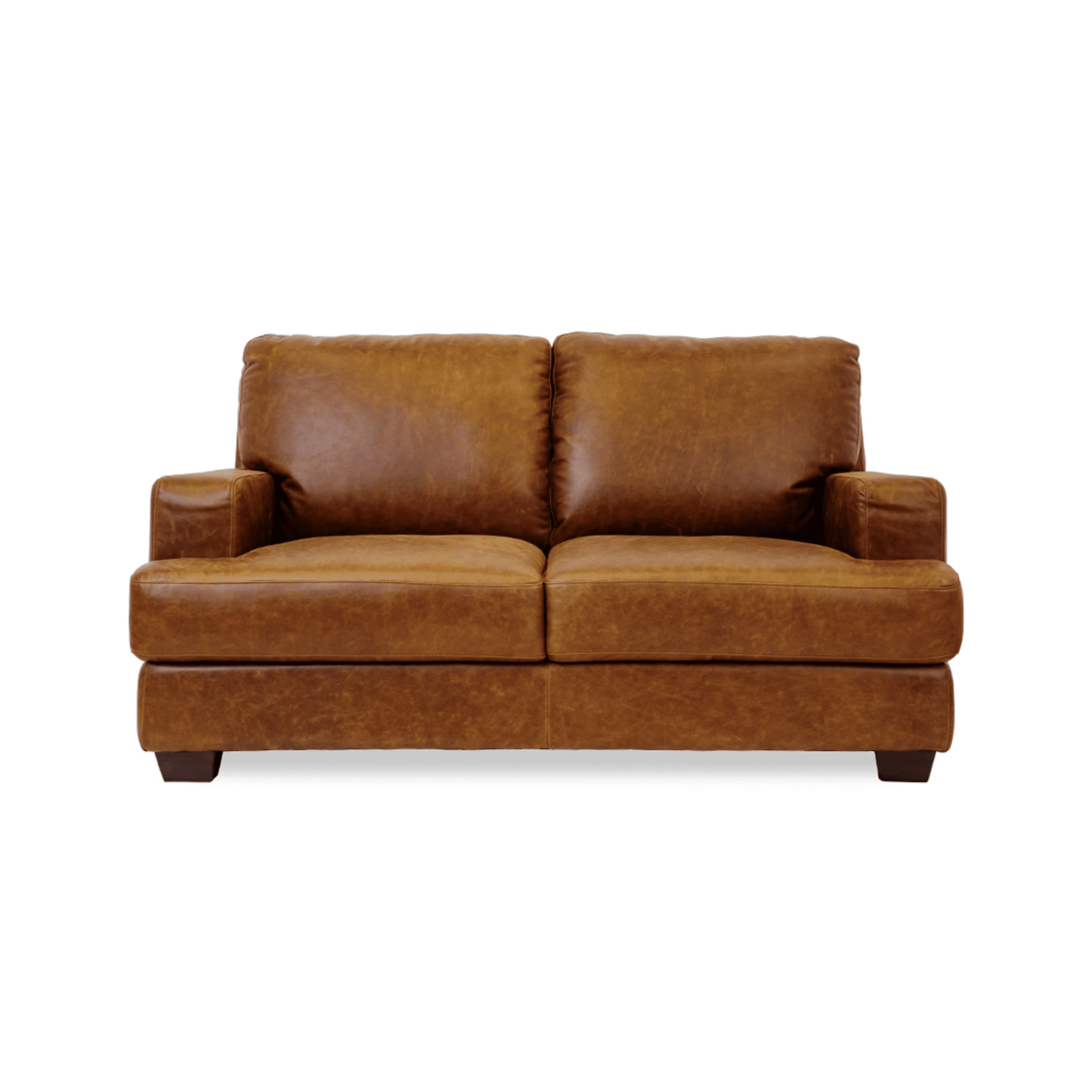 Marcus Leather 2 Seat Sofa